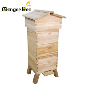 Vente directe usine : Ensemble complet de ruche à abeilles Warré, ruche naturelle avec toit ventilé, boîte à abeilles robuste pour la production de miel - Product Image 6