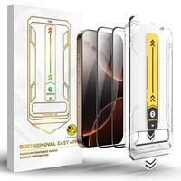 CHAOYIDIAN – Protection d'écran en verre trempé, vente en gros usine, installation rapide sans poussière, avec boîte pour iPhone 17, 16, 13