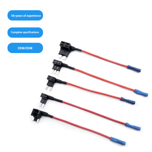 Cấu hình thấp add-A-Circuit tiêu chuẩn <span class=keywords><strong>mini</strong></span> Micro ACM/ACU/ACS/ACN/ACZ <span class=keywords><strong>Blade</strong></span> ô tô Inline cầu chì tap Adapter <span class=keywords><strong>Blade</strong></span> cầu chì chủ - Product Image 1