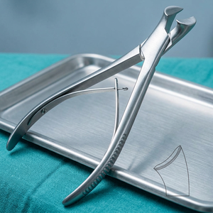 Rongeur manuel en acier inoxydable pour la coupe des os, certifié CE, instrument chirurgical de classe I pour la chirurgie générale - Product Image 5