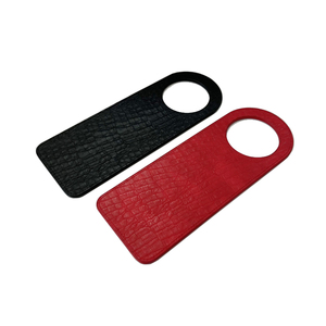 Couvercle de poignée de porte d'hôtel personnalisé Ne pas déranger la personnalisation OEM de cintre de porte en cuir - Product Image 6