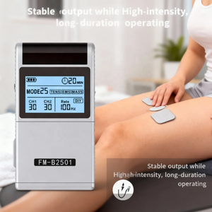 Alat Terapi <span class=keywords><strong>Stimulator</strong></span> Neuromuskular NMES Peralatan Medis Elektro untuk Pereda Nyeri - Product Image 5