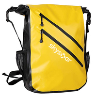 Sac à dos étanche en PVC avec logo personnalisé pour ordinateur portable, idéal pour les sports nautiques et les voyages de week-end