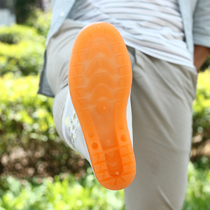 Botas de Lluvia Blancas para Mujer, de Grado Alimenticio, Resistentes al Aceite y Ácidos, Antideslizantes, para Trabajo - Product Image 4