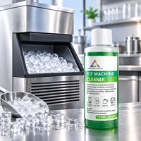 Nettoyant et détartrant polyvalent et écologique pour machine à glace, solution de nettoyage professionnelle, liquide à base d'acide citrique organique, 120 ml
