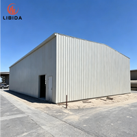 Atelier d'usine en structure métallique préfabriquée, usine de traitement des métaux préconçue, bâtiment d'atelier à ossature métallique sur mesure