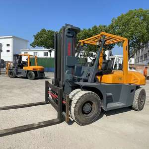 Montacargas TCM FD70Z8 con motor Isuzu, todoterreno, 5T, 7T, 10T, máquina para manejo de múltiples materiales, precio de fábrica, en stock. - Product Image 2