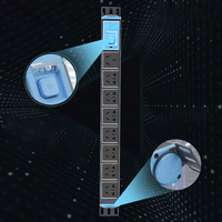 Multiprise PDU 8 ports 10/16A Distributeur d'alimentation Premium 240v avec connexion de barre de cuivre intégrée pour les centres de données en rack de serveur