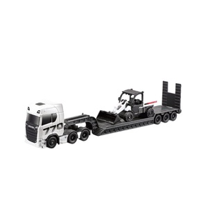 Machito 1 64 Ensemble de modèles de voitures en métal assemblé<span class=keywords><strong>s</strong></span> avec remorque, pièce décorative, cadeau pour garçons, jouet en gros, emballage en boîte couleur, 14 ans - Product Image 5