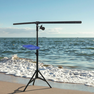 <span class=keywords><strong>MYGO</strong></span> Nuevo Soporte de Aluminio para Línea de Pesca, Percha, Pica, Trípode para Cañas de Spinning con 6 Meses de Garantía - Product Image 4