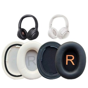 Almohadillas de Repuesto para Auriculares QCY H3/H3 <span class=keywords><strong>Lite</strong></span> y TOZO HT2, Almohadillas de Espuma, Almohadillas de Cuero Proteico Suave - Product Image 3