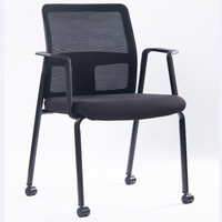 Cosy 005 Chaise élévatrice Chaise de bureau de formation au design moderne Style tissu mobile avec appel de bureau à la mode
