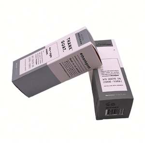 Cajas de embalaje de tablero de marfil plegables para esmalte de uñas, aceite, loción cosmética, suero y perfume, cierre de fricción, cierre superior reciclable - Product Image 6