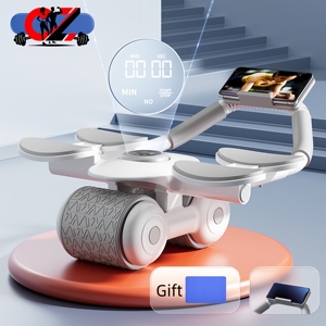Roue abdominale CZFIT, rebond automatique, entraînement des muscles abdominaux, support coudes, amincissement du ventre, plateau abdominal - Product Image 1