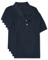 Polo Personnalisé pour Uniformes Scolaires Enfants Garçons T-Shirts Polos en Piqué
