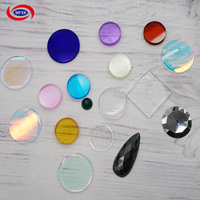Optical tempered glass custom precision-cutting stepped high-hardness sapphire glass scratch-resistant and wear-resistant glass