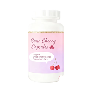 OEM/ODM Marque distributeur Capsules de cerises acidulées Complément alimentaire Jus de santé Favoriser la digestion Détox Capsule d'extrait de cerises acidulées - Product Image 1