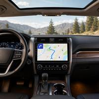 Écran tactile LCD IPS 10,1 pouces 1024x600 pour voiture avec CarPlay sans fil, Android Auto et caméra de recul