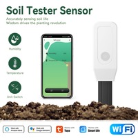 Capteur de sol intelligent Tuya Zigbee Premium, moniteur de température et d'humidité, contrôle à distance par application pour l'entretien des plantes de jardin intérieur