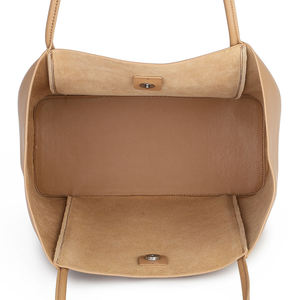 Bolsos de Mano de Cuero Andong para Mujer, Bolsos de Cuero Vacuno Genuino, Bolsos de Moda Femeninos, Bolsos de Gran Capacidad 1311 - Product Image 6