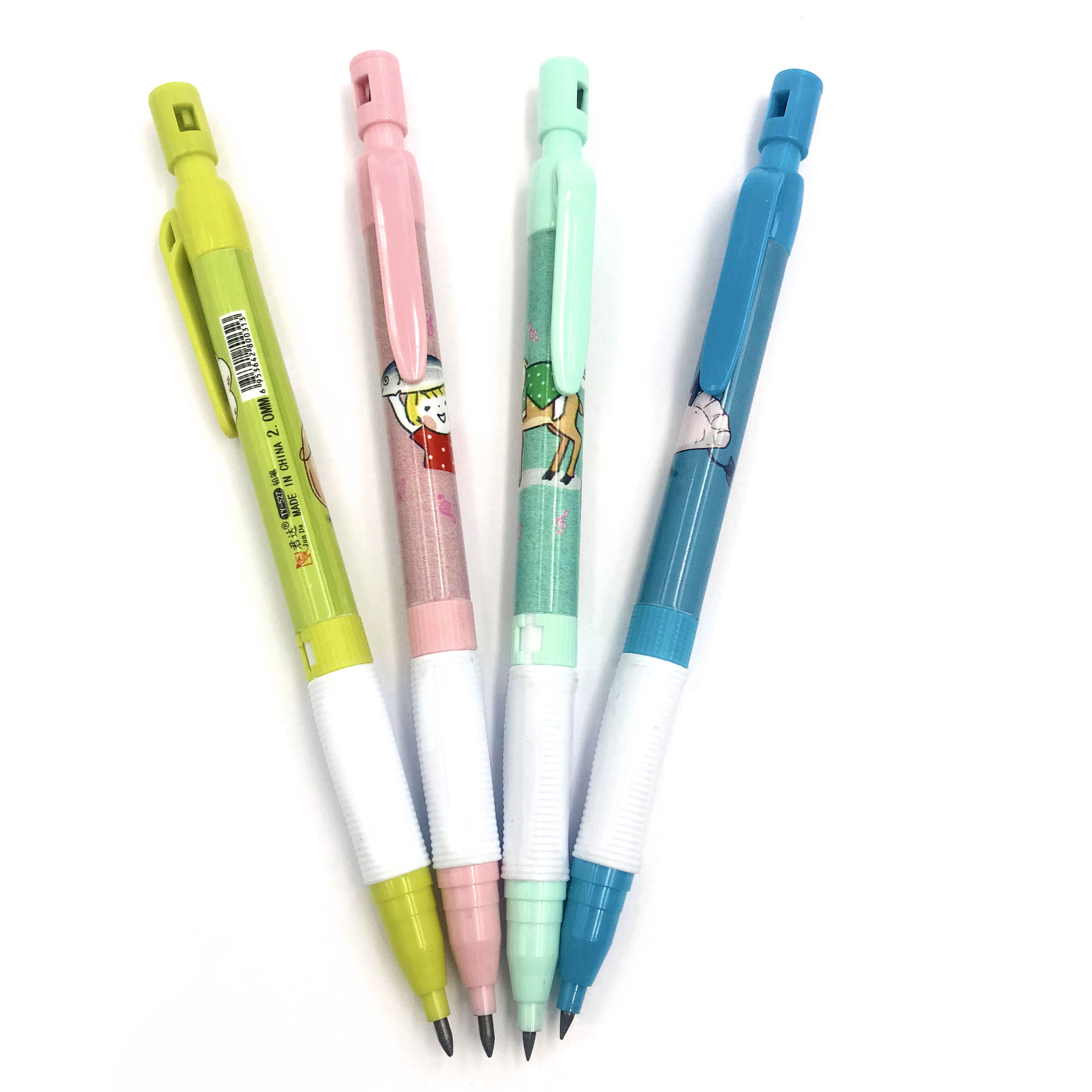 film barrel Mechanical Pencil 2.0 with Sharpener on Top