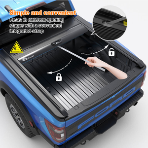 Zolionwil, couvre-caisse de camionnette à enroulement manuel rétractable imperméable, couvre-caisse de camionnette pour Ford F150 - Product Image 3