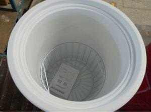 Bán buôn 40l-75l Vòng Bán hàng nóng lạnh có thể mát/Top mở cửa kính cường lực có thể định hình tủ lạnh mát - Product Image 6