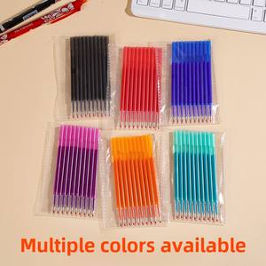 बहु-रंग रसेबल रिफिल प्लास्टिक सामग्री सेंट हेड छात्र हस्ताक्षर पेन 0.5 मिमी लेखन जेल और स्कूल के उपयोग के लिए जेल पेन - Product Image 2