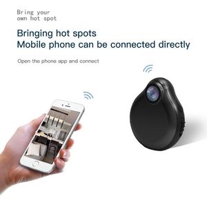 Cámara Web IP Kinggard 720P Inalámbrica, Mini Videocámara CMOS con Visión Nocturna Infrarroja, Grabadora de Audio y Video DVR, WiFi de 180 Grados - Product Image 4