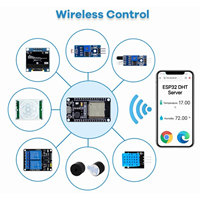Kit Pembuat Modul ESP32, Kit Pemula untuk Modul WIFI ESP32 ESP-32S