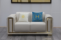 Canapé Chesterfield en cuir en forme de fleur, sectionnel, moderne, élégant, pour salon, mobilier de maison