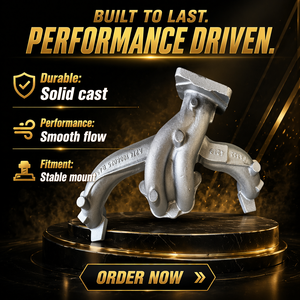 Nuevo Colector de Escape Turbo de Alto Rendimiento Réplica <span class=keywords><strong>1</strong></span>:<span class=keywords><strong>1</strong></span> con Revestimiento Cerámico y Aceite Antioxidante, Aleación <span class=keywords><strong>GGG</strong></span> SiMo - Product Image 1