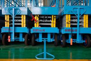 Plateforme élévatrice verticale hydraulique manuelle <span class=keywords><strong>à</strong></span> ciseaux mobiles 4m 6m 8m 10m 12m - Product Image 5