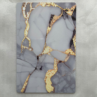 Feuille de marbre en PVC Nouveau design Panneau mural Feuille de marbre en PVC