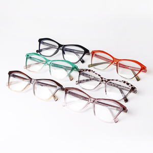 ADE WU STY35021M <span class=keywords><strong>Retro</strong></span> ojo de gato gafas mujeres hombres moda cuadrado pequeño Marco Ordenador gafas Vintage espectáculo liso gafas - Product Image 6