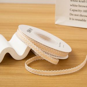 Ruban à carreaux à bord festonné en polyester délicat de 0,9 cm et 20 yards pour scrapbooking et loisirs créatifs – Grande Vente - Product Image 3