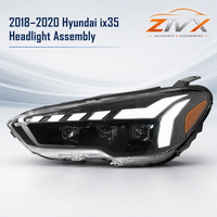 Kit de modernisation de phares à LED à balayage pour Hyundai IX35 2018-2020 avec projecteur, feux de jour et clignotants séquentiels