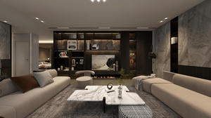 Meuble TV sur mesure pour salon |   Projets personnalisés pour toute la maison |   Conception de dessins et mise en œuvre de projets - Product Image 2