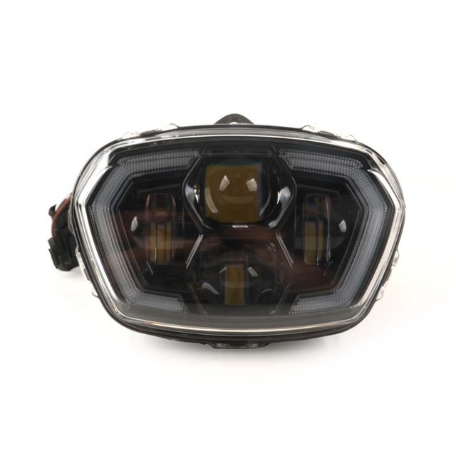 LAVITIN Motorcycle Accessories for Vespa Accessories Sprint 150 LED Headlights Sprint150 Lamps 3 Lenses