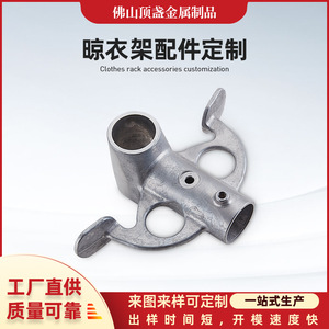 Aluminum Die Casting Parts Custom Made Polygon Shape Durable Industrial Hardware Component Bolt Inserting Type - Product Image 5