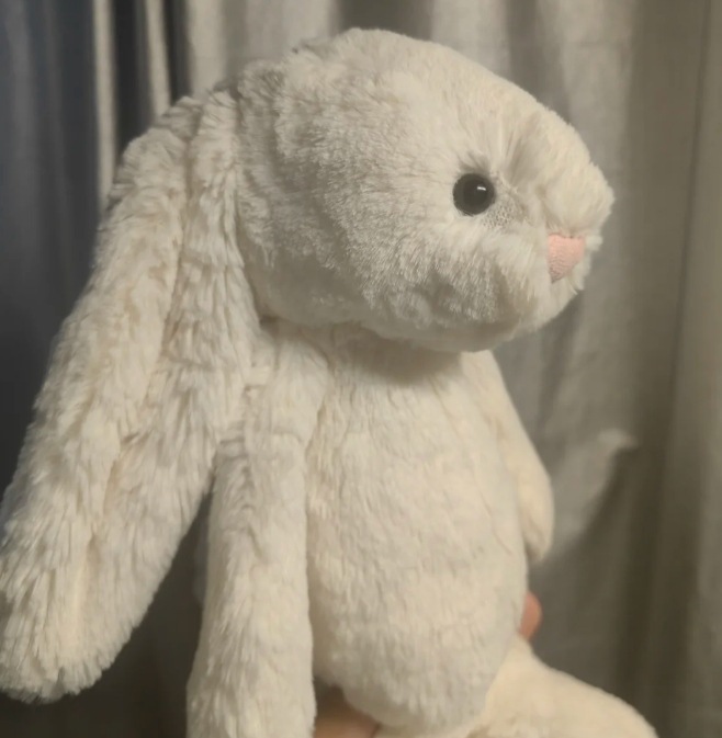 Coniglio bianco Bonnie 36 cm