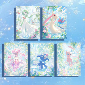 Cartes à collectionner Pokémon HR Rainbow Dreamy, Ditto, Jigglypuff, Dragonair, magnifiques cartes à échanger anime flash - Product Image 3