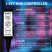 Bande LED RGB USB 5V 5050 pour rétroéclairage TV, kit flexible 12/30/60 LED/m avec télécommande pour la vente en gros
