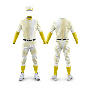 Ropa DE EQUIPO PROFESIONAL Uniforme de béisbol Ropa deportiva cómoda Uniformes de béisbol de secado rápido - Product Image 1