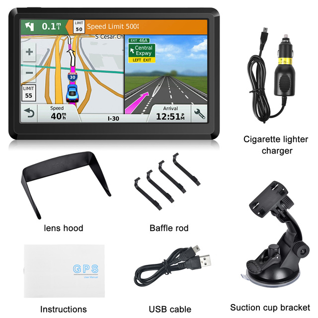 Navigation With Sun Shade