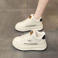 Chaussures en PU au design simple, chaussures de haute qualité, luxueuses, à semelles souples, chaudes, antidérapantes, chaussures de sport colorées, chaussures décontractées