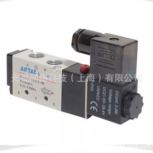 Válvula Solenoide Airtac 4V210-08 DC24V 3.0W, Válvula de Control Neumática de 5 Vías y 2 Posiciones - Product Image 1
