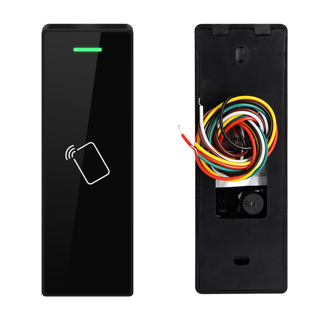 Outdoor Waterproof Rfid Wiegand Reader 26, 32, 34, 44, 58bits Output 125Khz ID 13.56MHz IC Door Access Control Card Readers