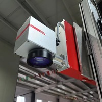 Machine de perçage et de marquage au laser à fibre 120W, système de découpe de précision pour bouteilles, tasses et produits en verre