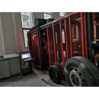 Machine d'essai de fatigue radiale des roues haute précision, testeur de fatigue radiale des roues commercial, dispositif d'essai de fatigue radiale des roues